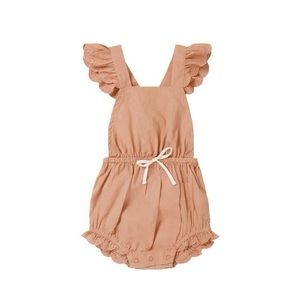 Jamie Kay Organic Cotton Indie Playsuit - Clementine